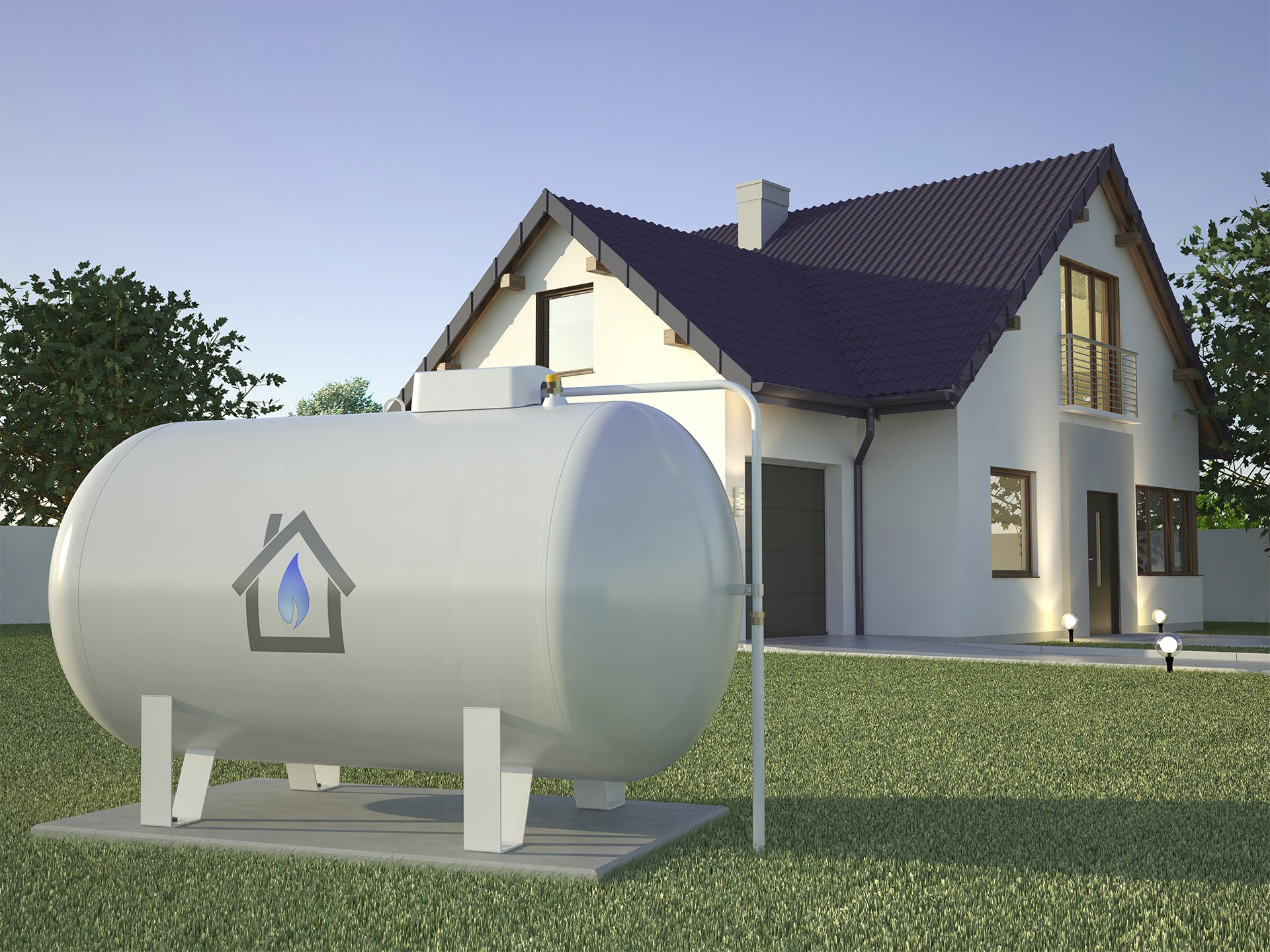 Автономная газификация частного дома